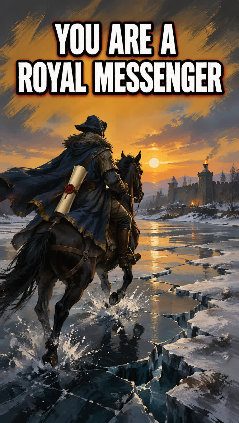 The Frozen Courier sample poster